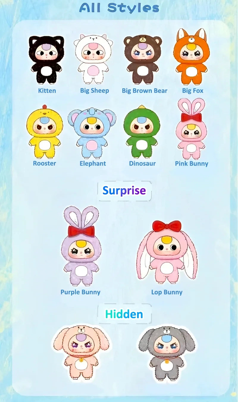 Baby Three V1 400% Big Plush Animal Series Blind Box, image 2