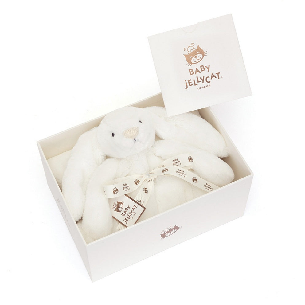 Jellycat Bashful Luxe Bunny Blankie in Gift Box