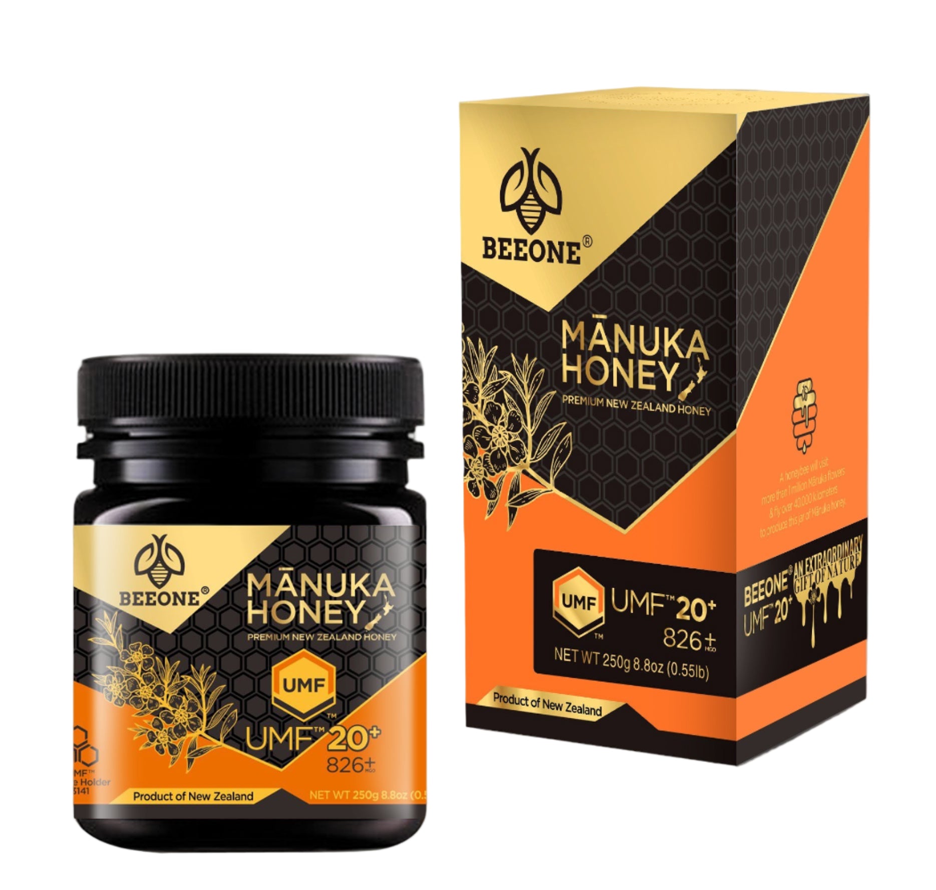 BEEONE Manuka Honey UMF20+ 250g