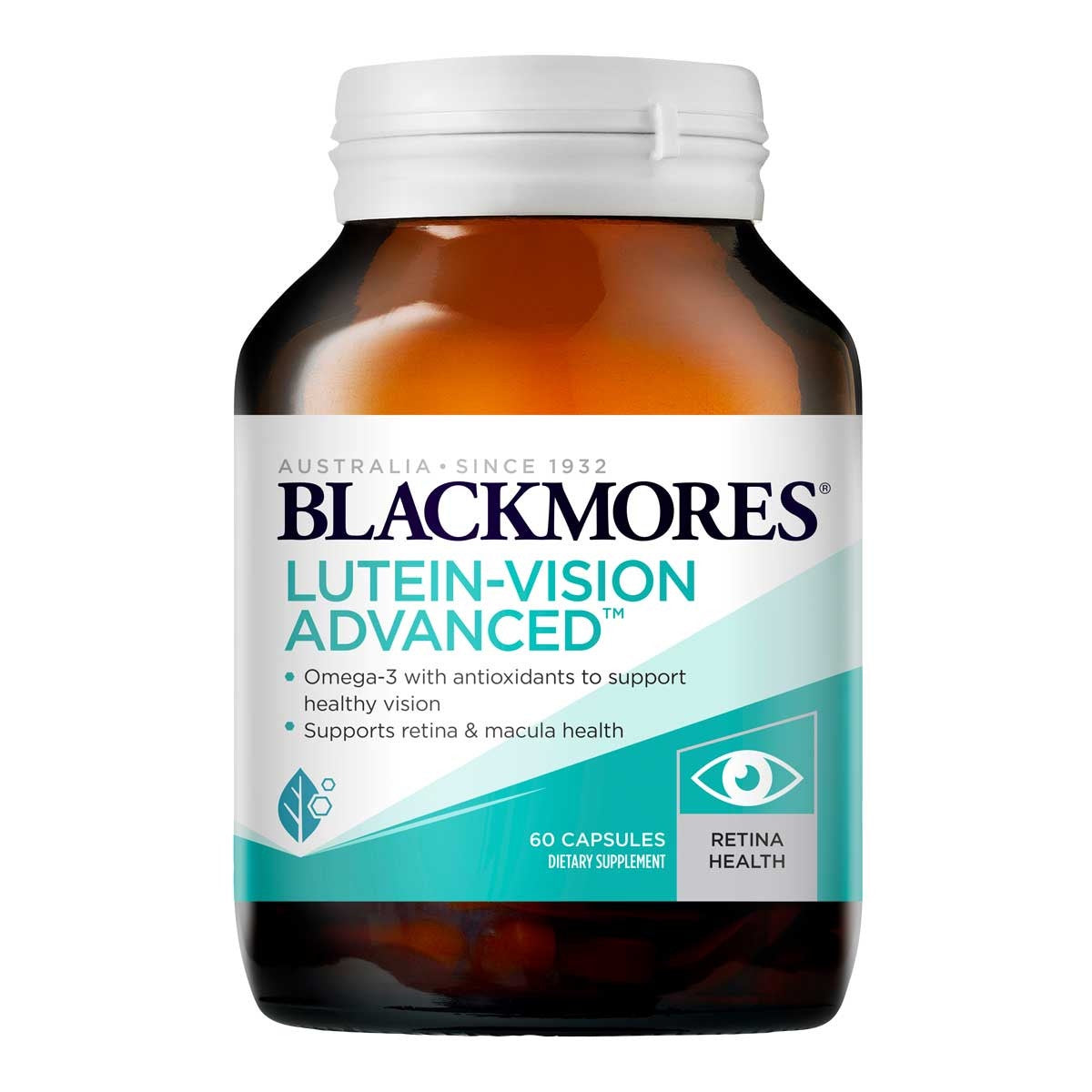 Blackmores Lutein Vision Advanced 60 Capsules EXP:09/2025 OCARE NZ