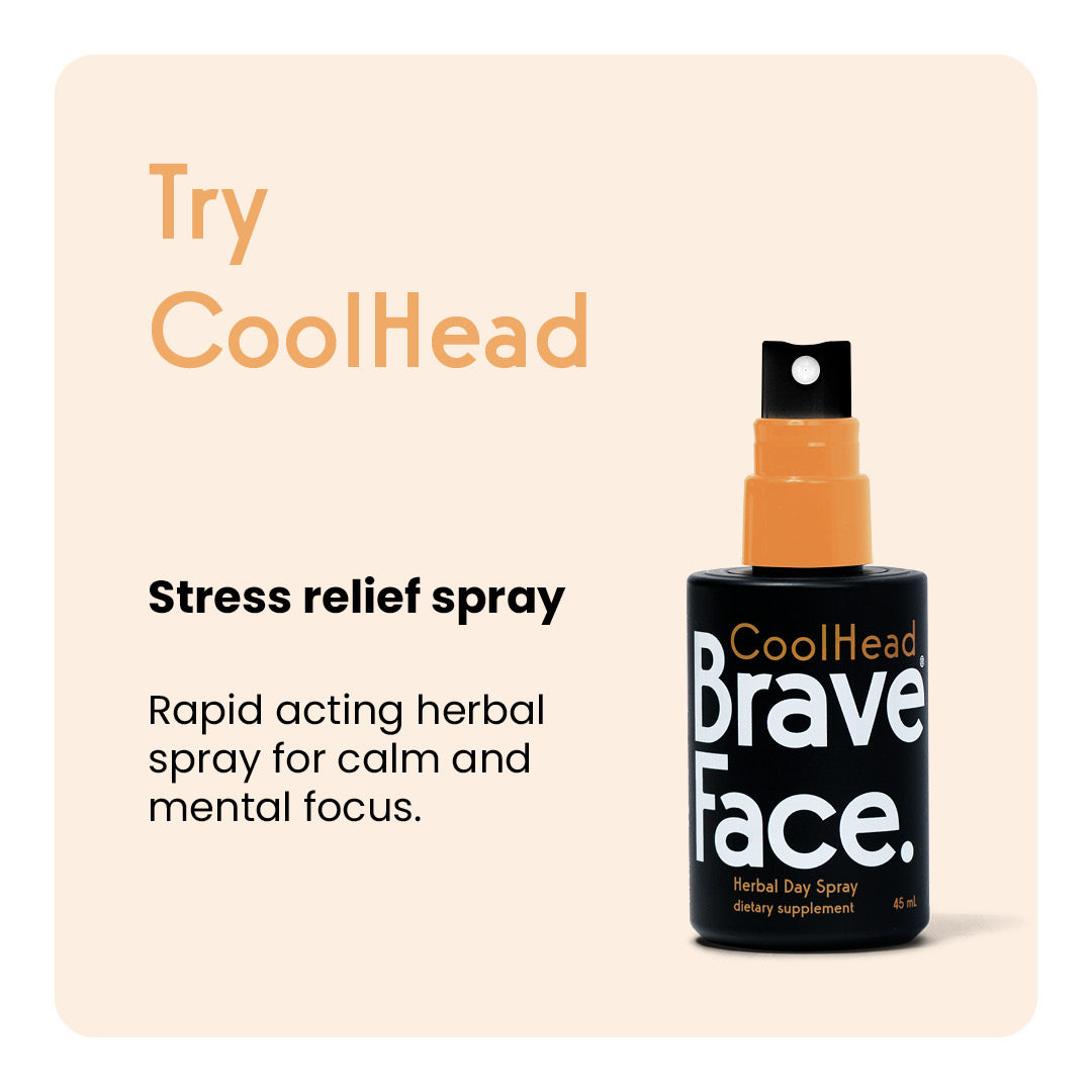 BraveFace  CoolHead Herbal Day Spray 45ml