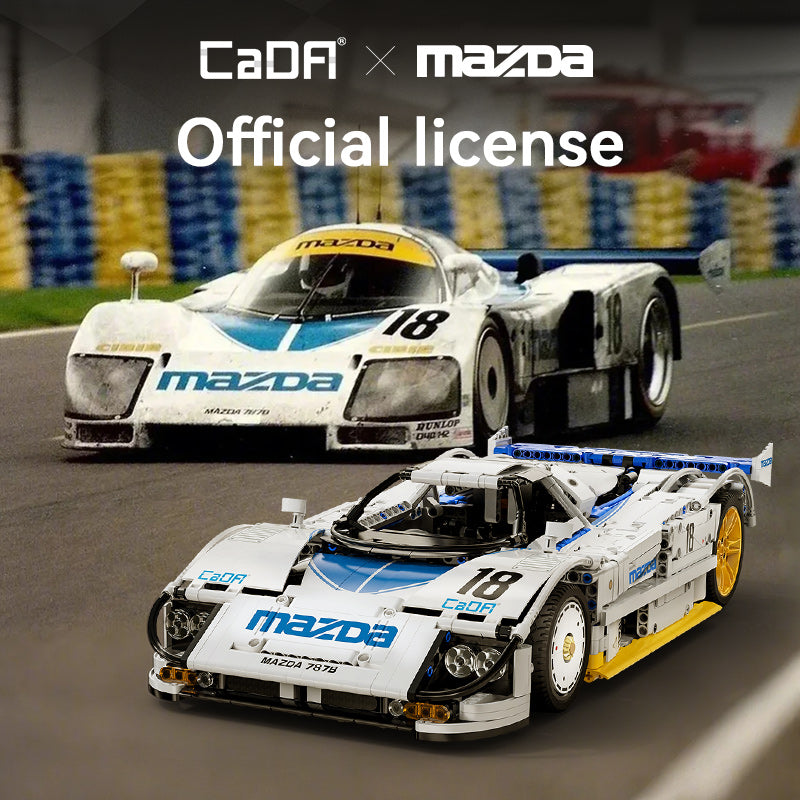 CaDA 1:10 Mazda 787B Brick Car – OCARE NZ