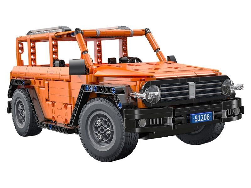 CaDA 1:10 Tank SUV Motorised Brick Model Kits, image 3