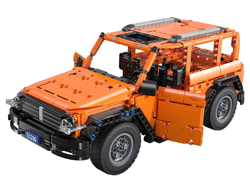 CaDA 1:10 Tank SUV Motorised Brick Model Kits, image 5