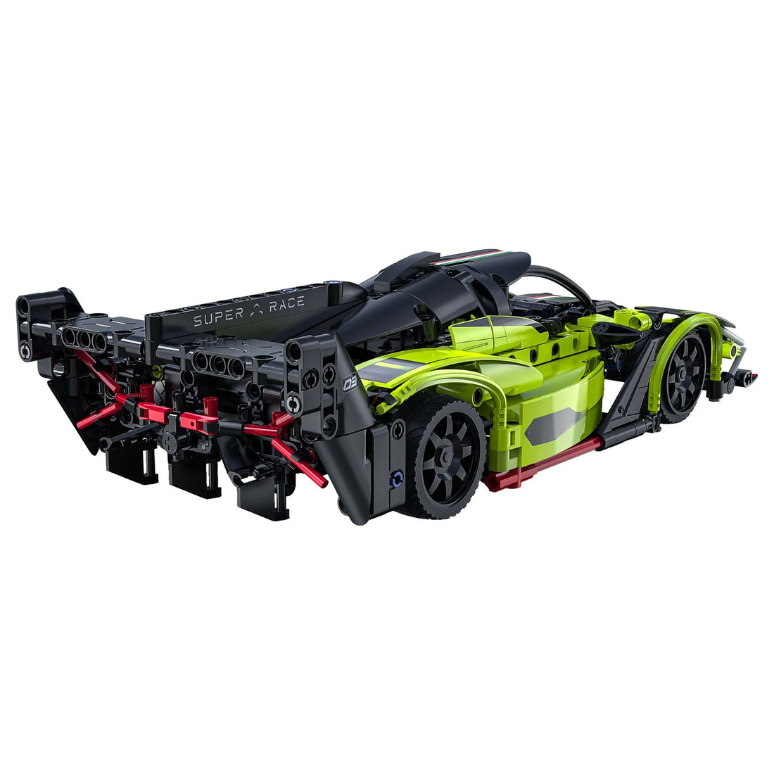 CaDA 1:14 Fantasy Wing Sport Car Motorised Brick Model Kits, image 3