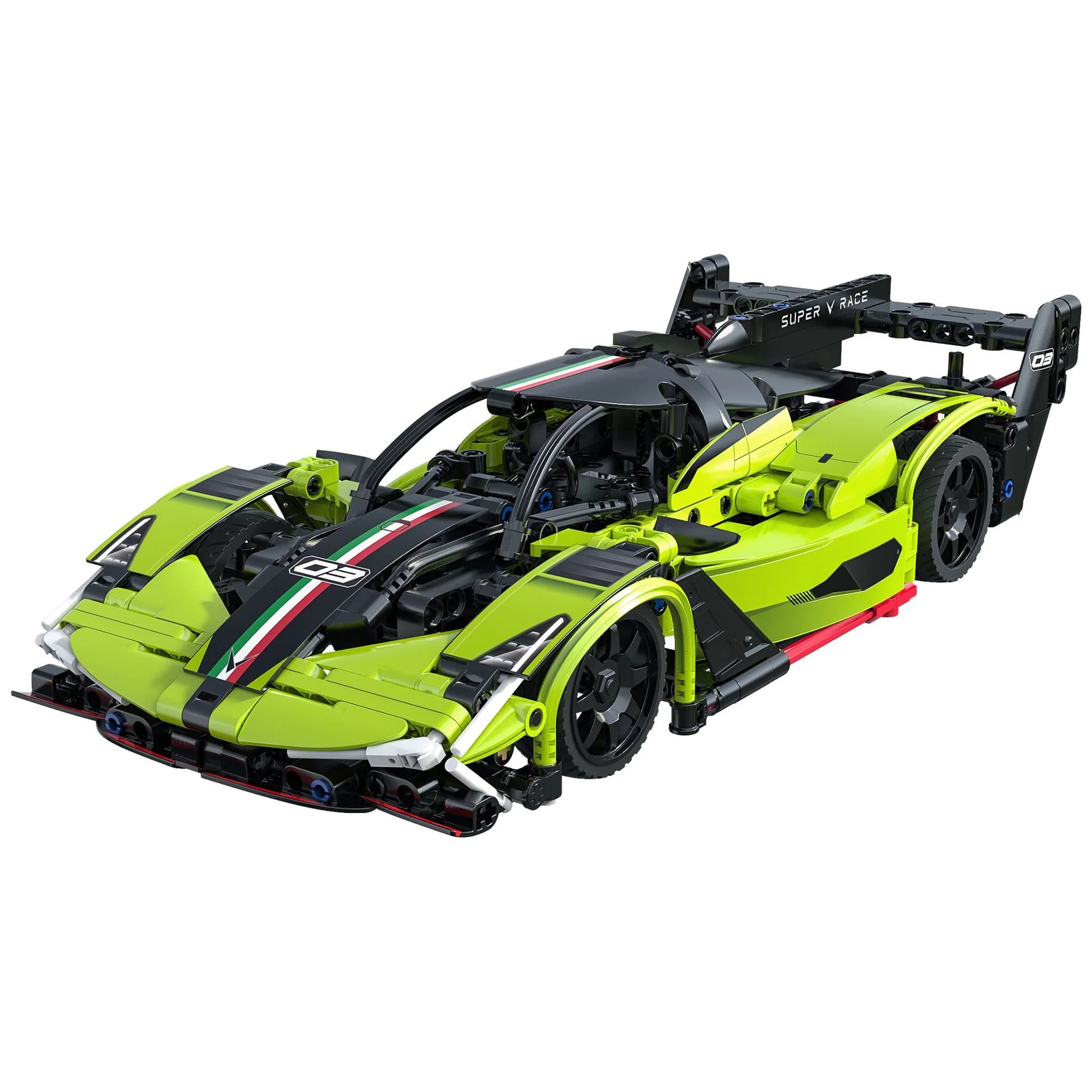 CaDA 1:14 Fantasy Wing Sport Car Motorised Brick Model Kits