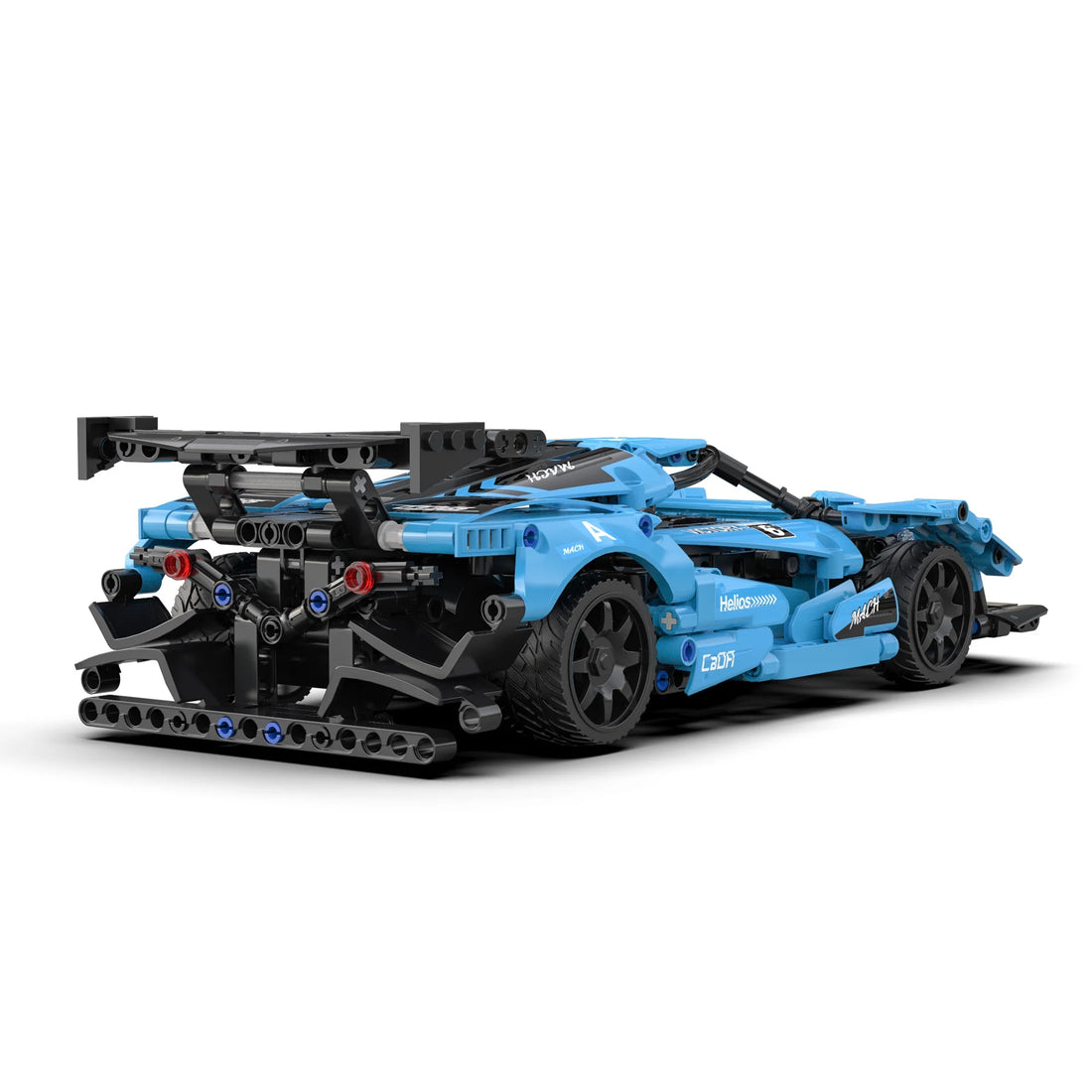 CaDA 1:14 Helios Sports Car Dual Control RC Brick Model Kits, image 4