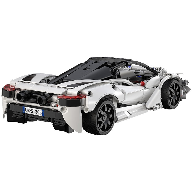 CaDA 1:14 Storming Sport Car Motorised Brick Model Kits, image 2