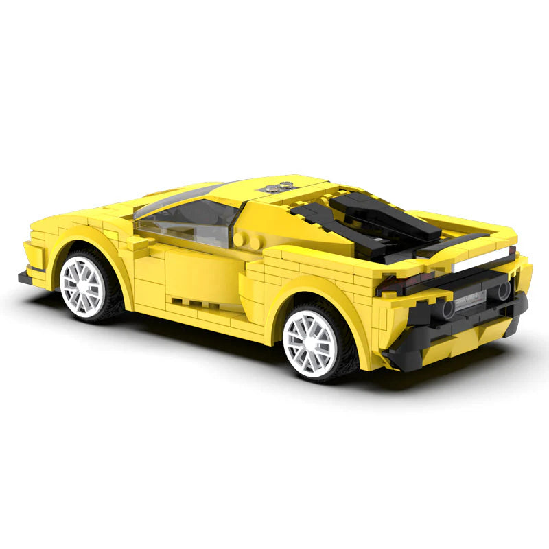 CaDA 1:20 488 Evo Racing Car Dual Control RC Brick Model Kits, image 6