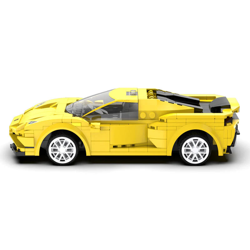 CaDA 1:20 488 Evo Racing Car Dual Control RC Brick Model Kits, image 7