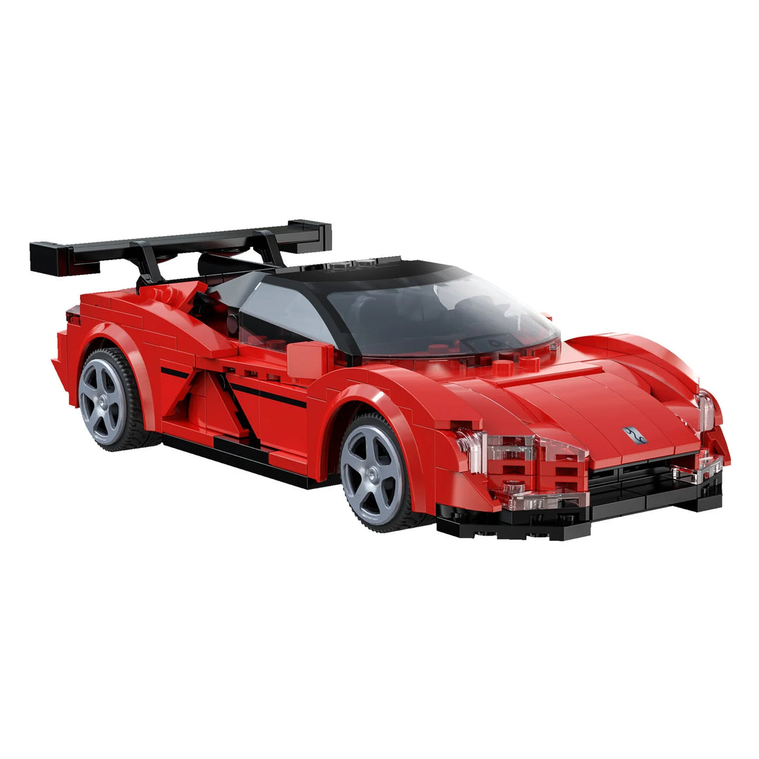 CaDA 1:20 BYD YangWang U9 Supercar Dual Control RC Brick Model Kits, image 8