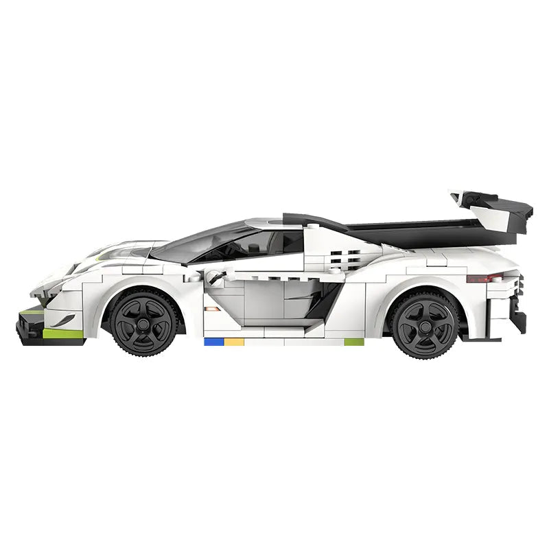 CaDA 1:20 Fantasma Racing Car Dual Control RC Brick Model Kits, image 4