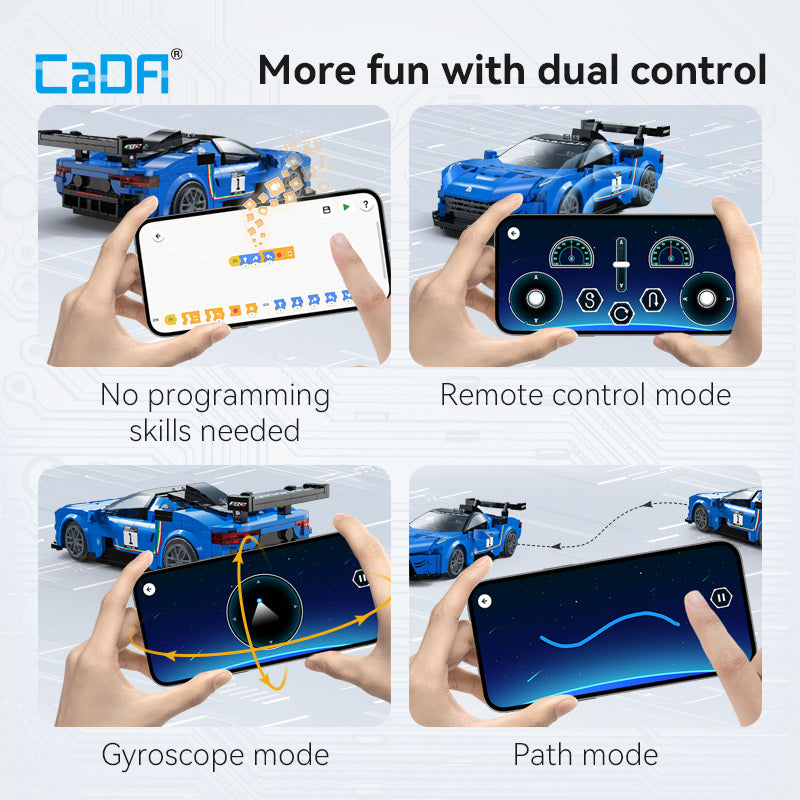 CaDA 1:20 Maserati GT2 Brick Car Dual Control, image 5