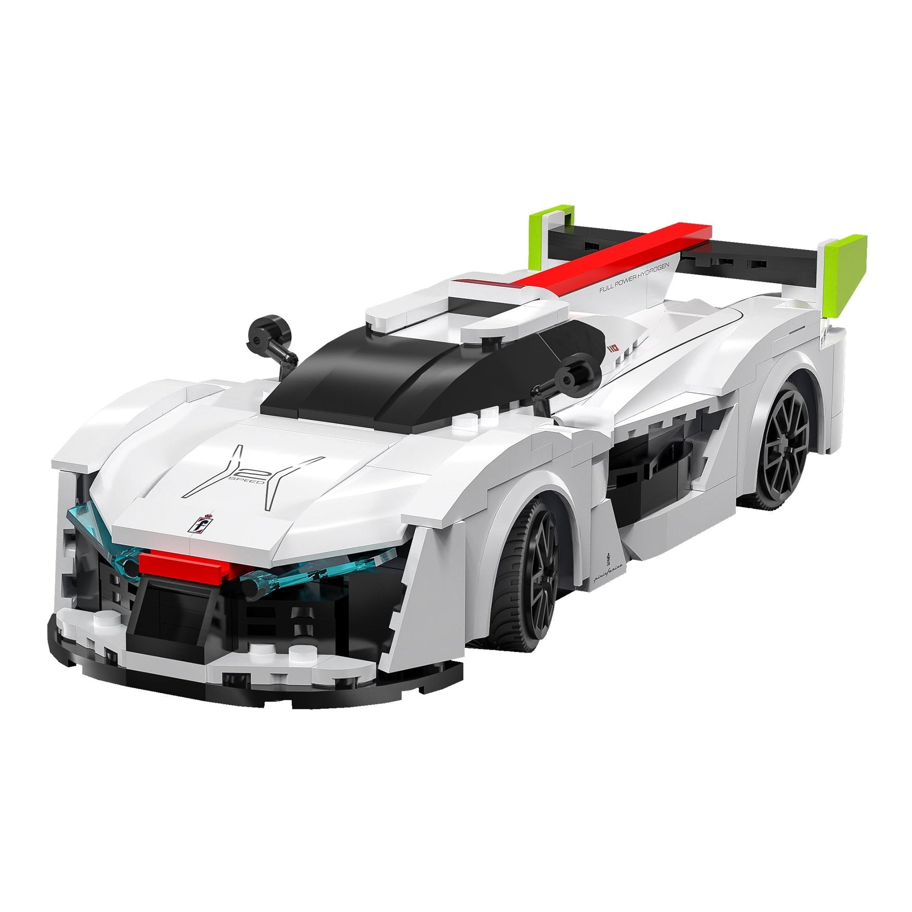 CaDA 1:20 Pininfarina H2 Speed Car Dual Control RC Brick Model Kits