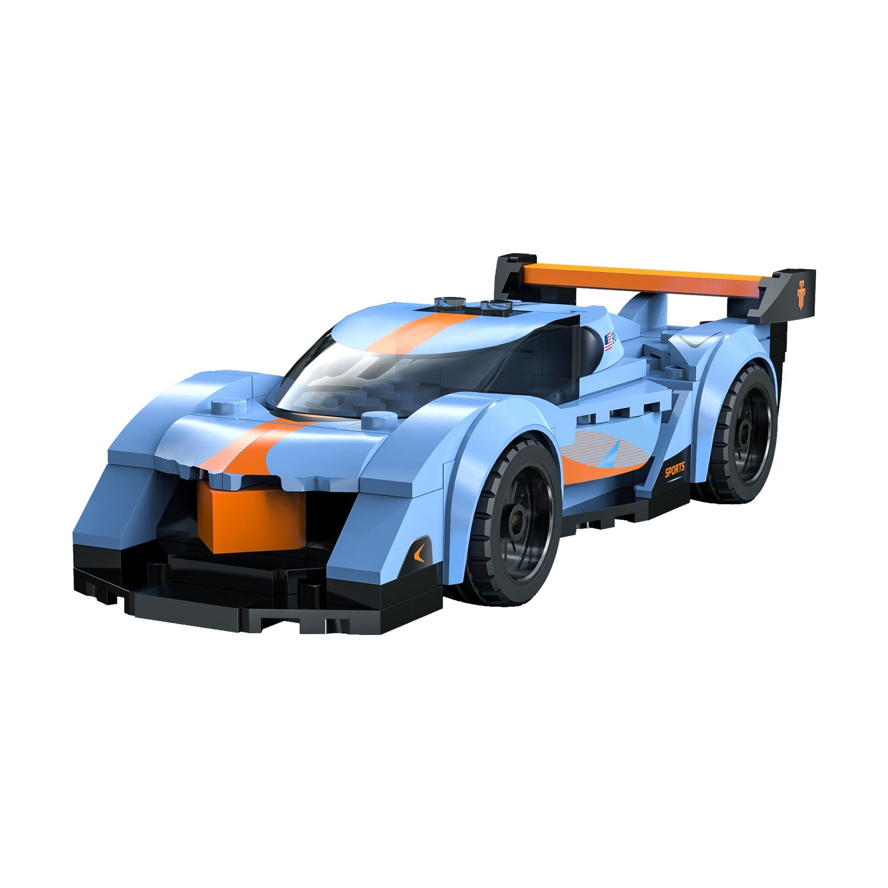 CaDA 1:32 Hyper Phantom Velocity Car Brick Model Kits
