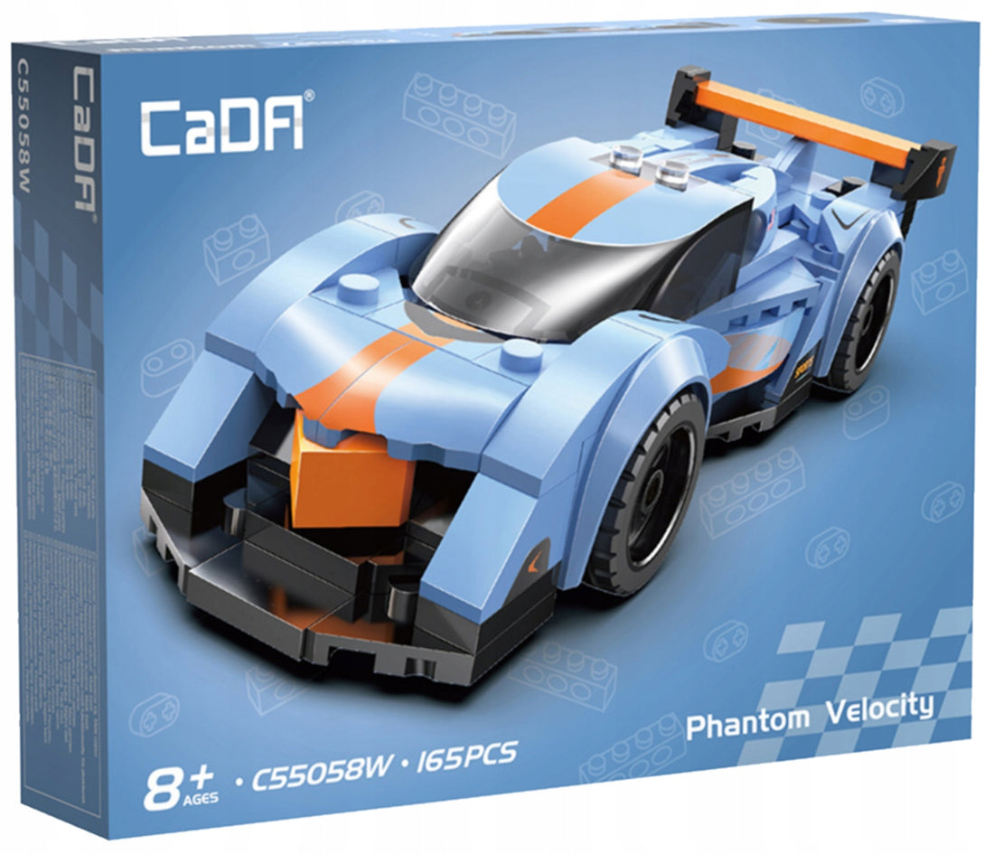 CaDA 1:32 Hyper Phantom Velocity Car Brick Model Kits, image 3