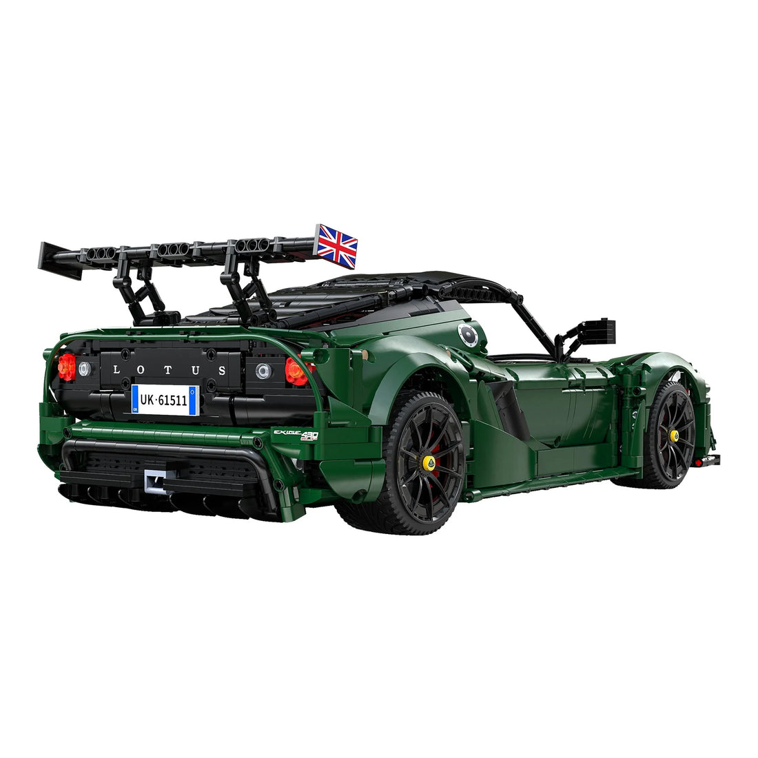 CaDA 1:8 Lotus Exige Cup 430 Brick Car Brick Model Kits, image 4