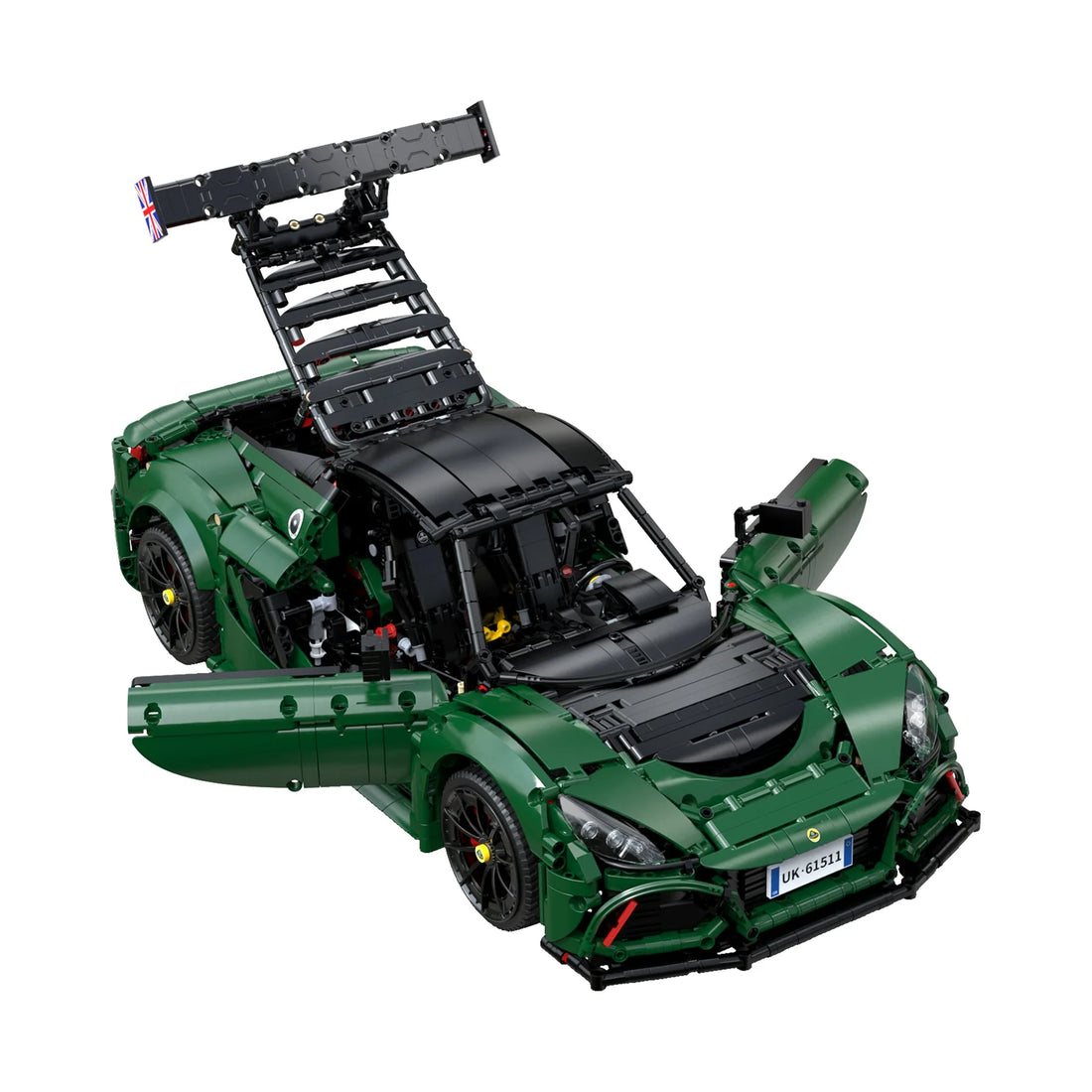CaDA 1:8 Lotus Exige Cup 430 Brick Car Brick Model Kits, image 6