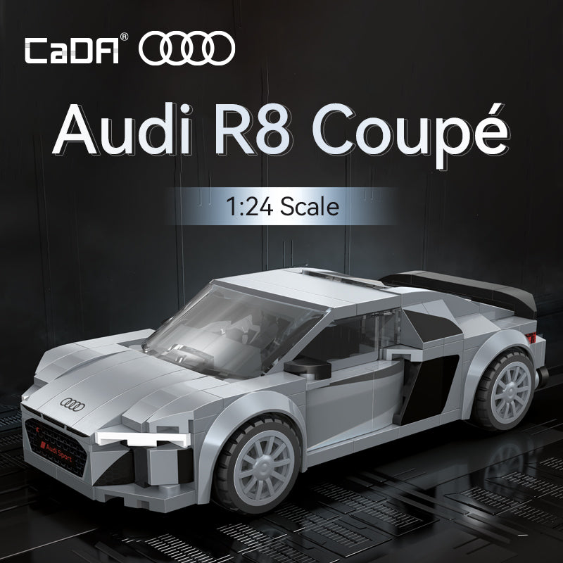 CaDA 1:24 Brick Audi R8 Coup Car, image 4