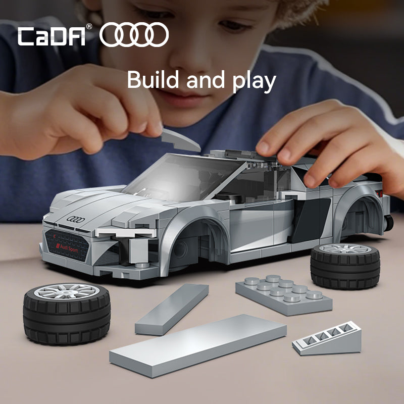 CaDA 1:24 Brick Audi R8 Coup Car, image 7