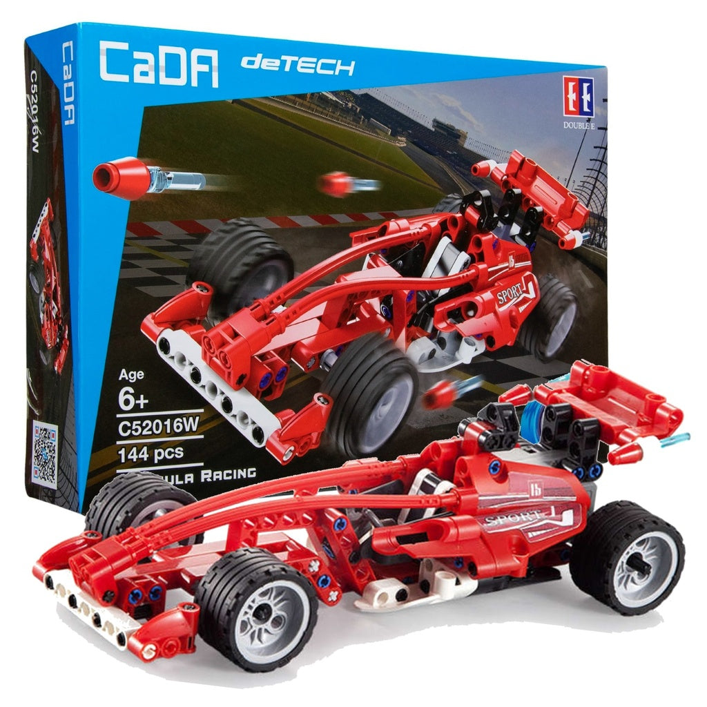 CaDA Pullback Formula Racing Brick Model Kits