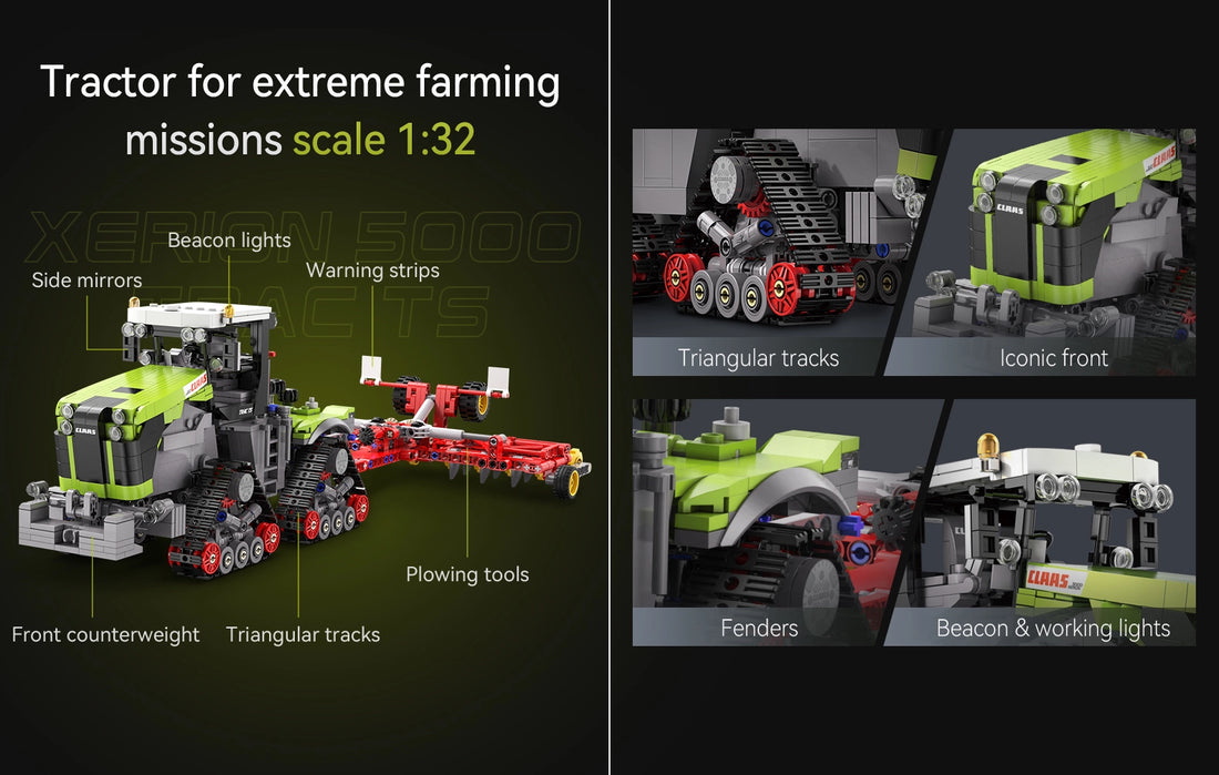 CaDA 1:32 Claas Xerion 5000 Trac TS, image 4
