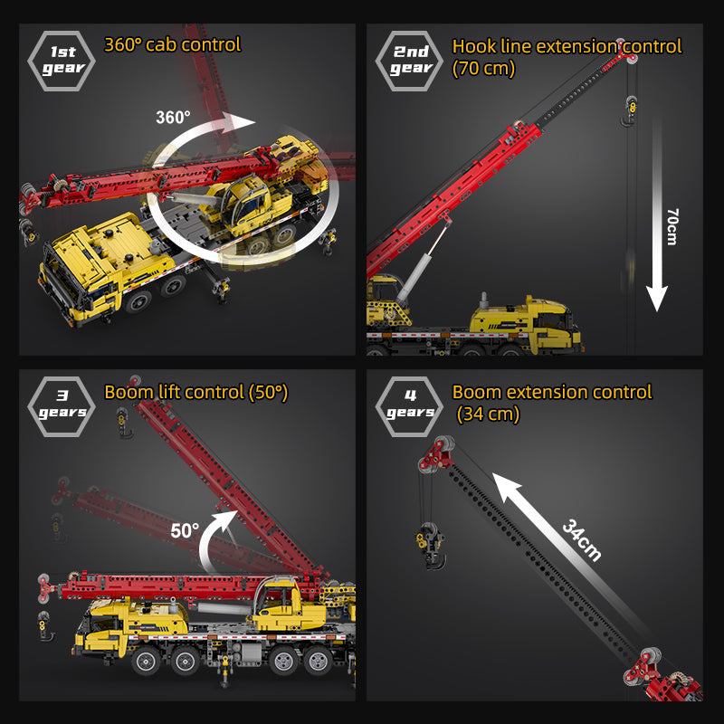 CaDA Functional Remote Control Crane Truck, image 6
