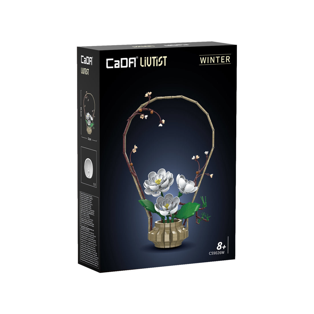 CaDA Floral Art Model Kits - Winter, image 4