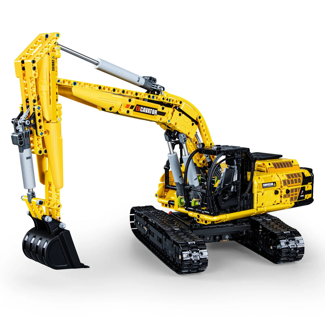CaDA Fully Functional Excavator Brick Model Kits, image 5