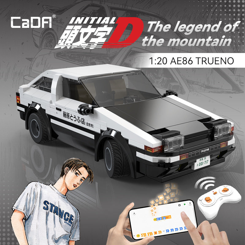 CaDA Initial D 1:20 AE86 Trueno, image 6