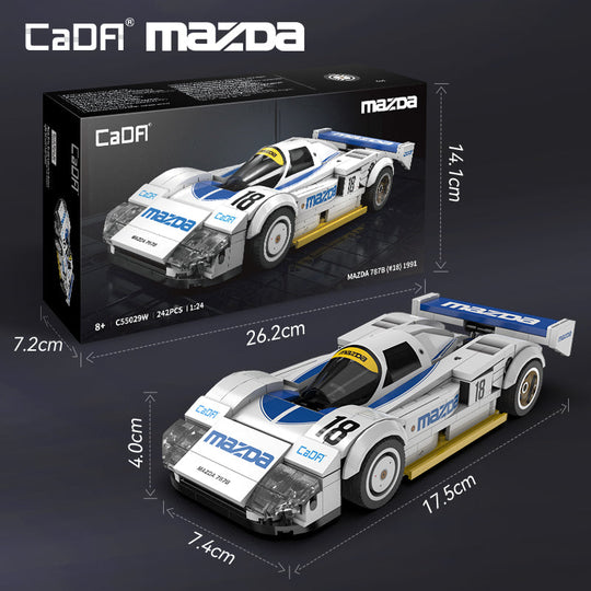 CaDA 1:24 Mazda 787B 1991 (#18) Brick Car, image 6