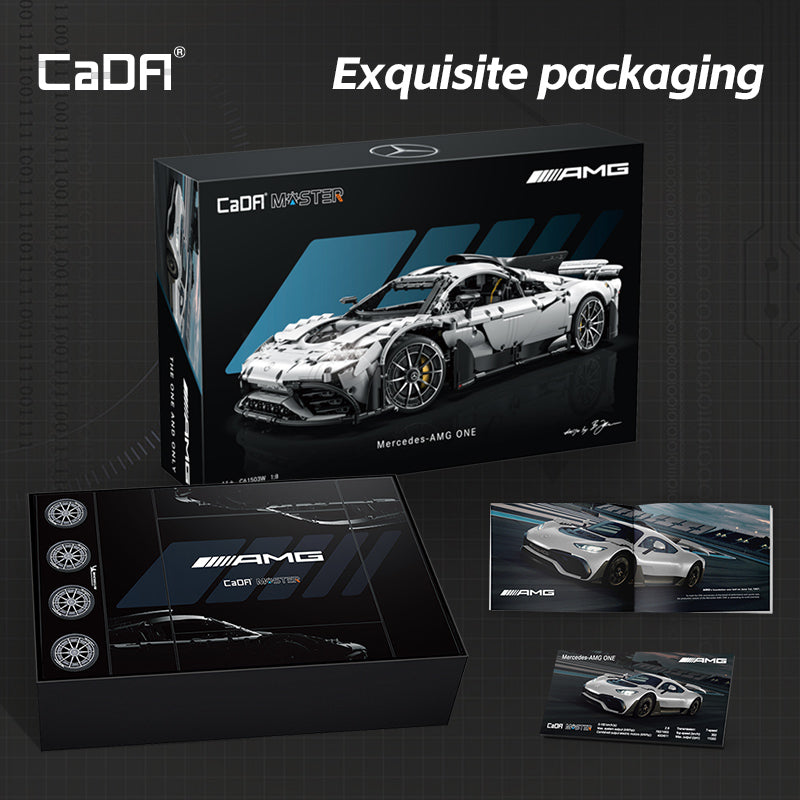 CaDA 1:8 Mercedes-AMG ONE R/C Brick Car, image 8