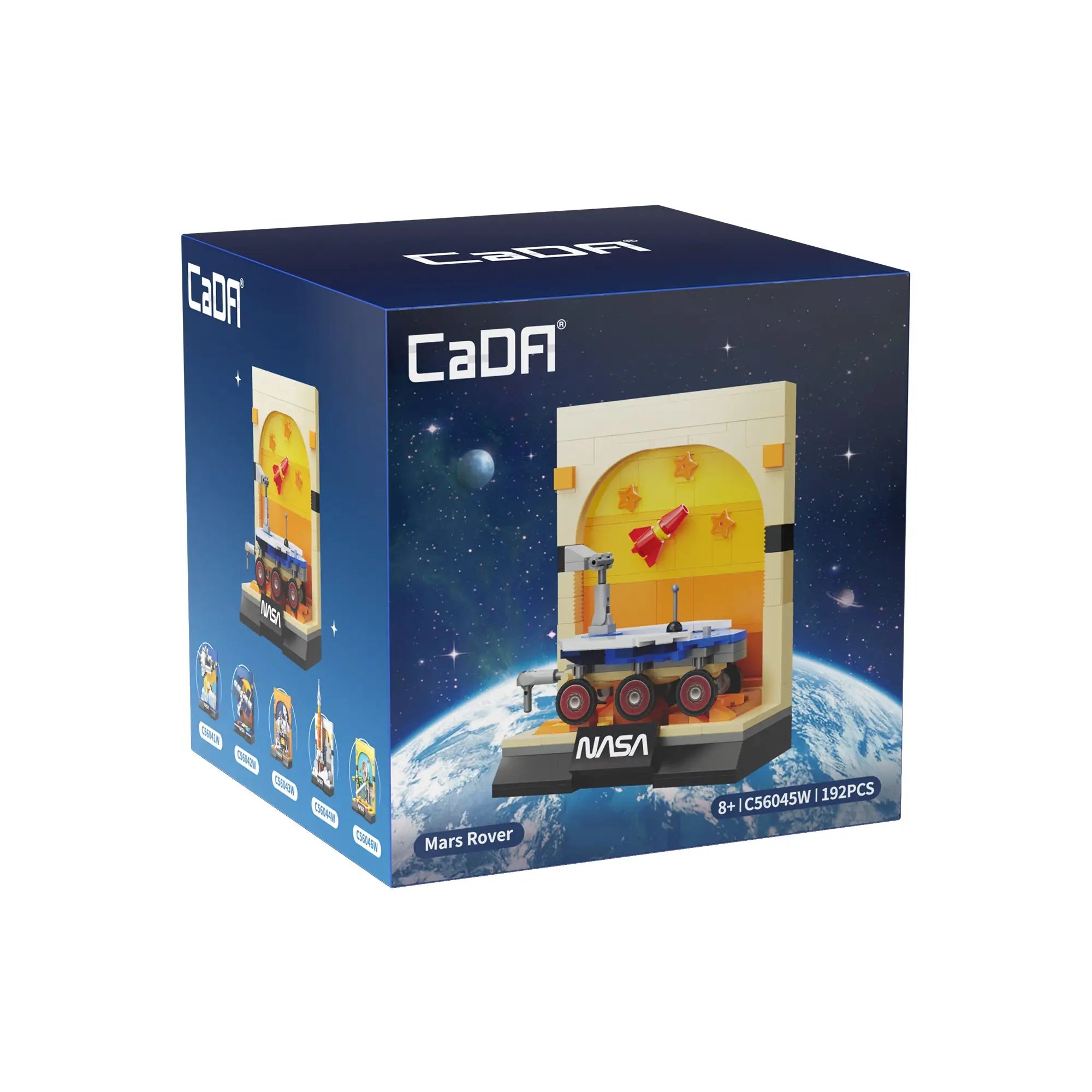 CaDA NASA Mars Rover Diorama Brick Model Kits
