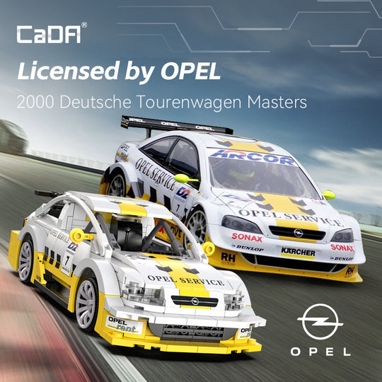 CaDA 1:20 Opel Astra V8 Coupe Brick Car Dual Control, image 4
