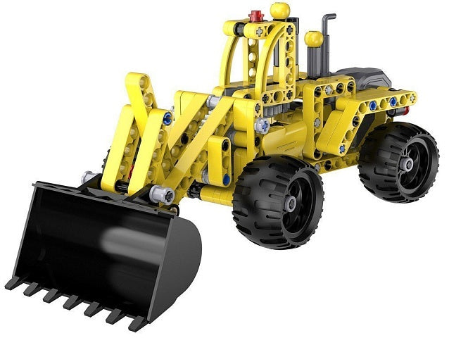 CaDA Pullback Wheel Loader Brick Model Kits
