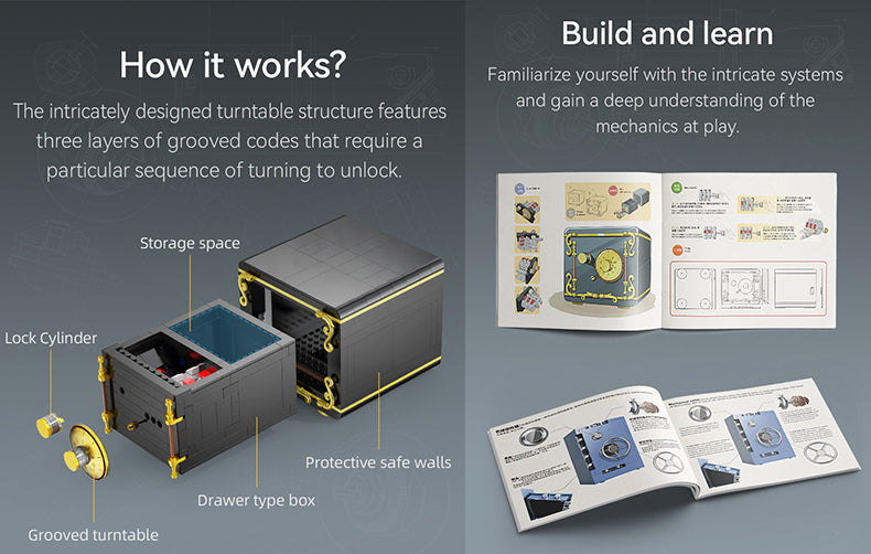 CaDA Master STEM Series Combination Safe Brick Model Kits, image 7