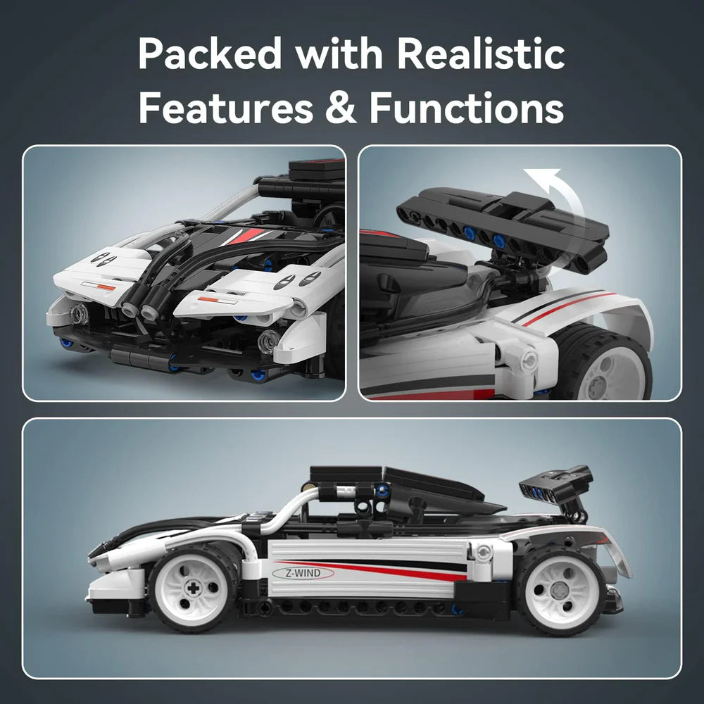 CaDA 1:18 Z-Wind Sports Car Pull Back, image 6