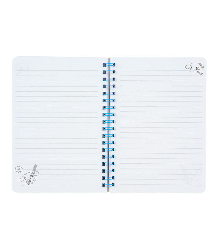 Sanrio Cinnamoroll Elastic Closure Lined B6 Notebook, image 3