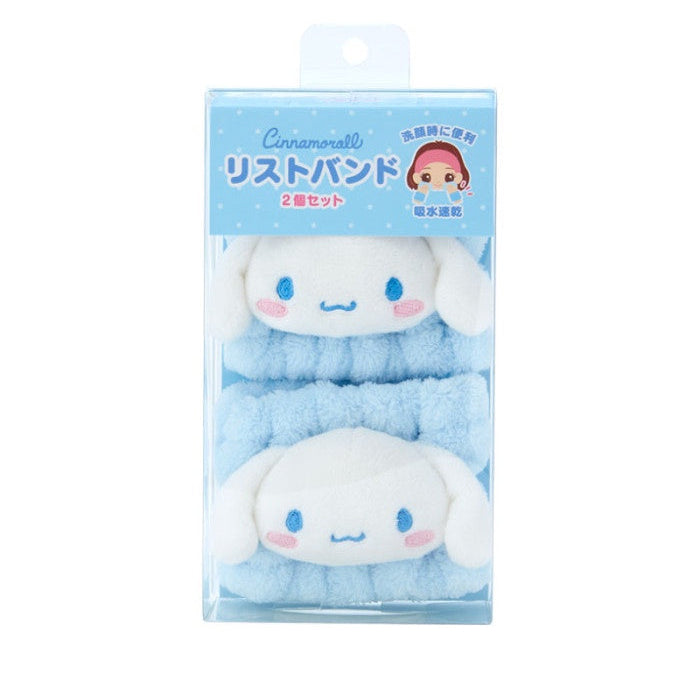 Sanrio Cinnamoroll Wristband With Plush Mascot 2 Packs