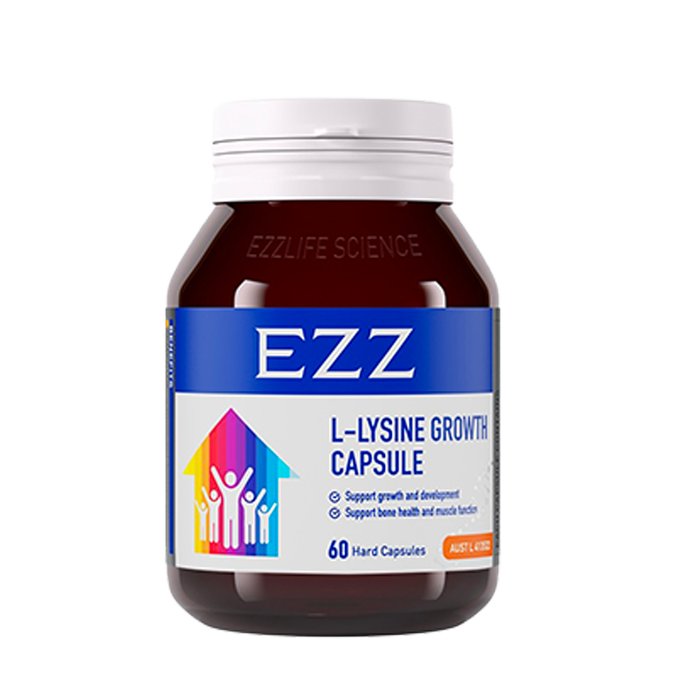 EZZ L-Lysine Growth 2nd Generation 60 Capsule