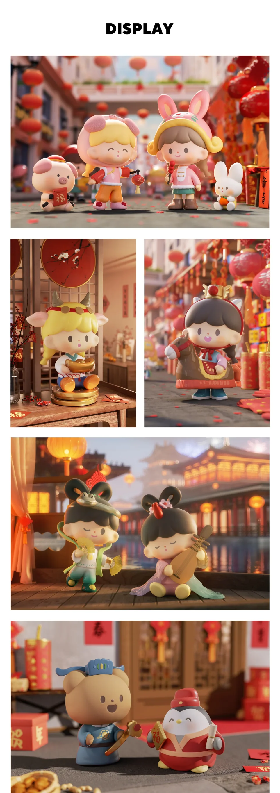 Finding Unicorn zZoton New Year In Apple Village Series Blind Box, image 5