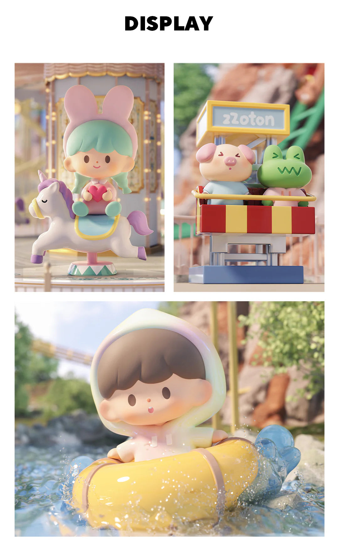 Finding Unicorn zZoton Treasure Land Series Blind Box, image 5