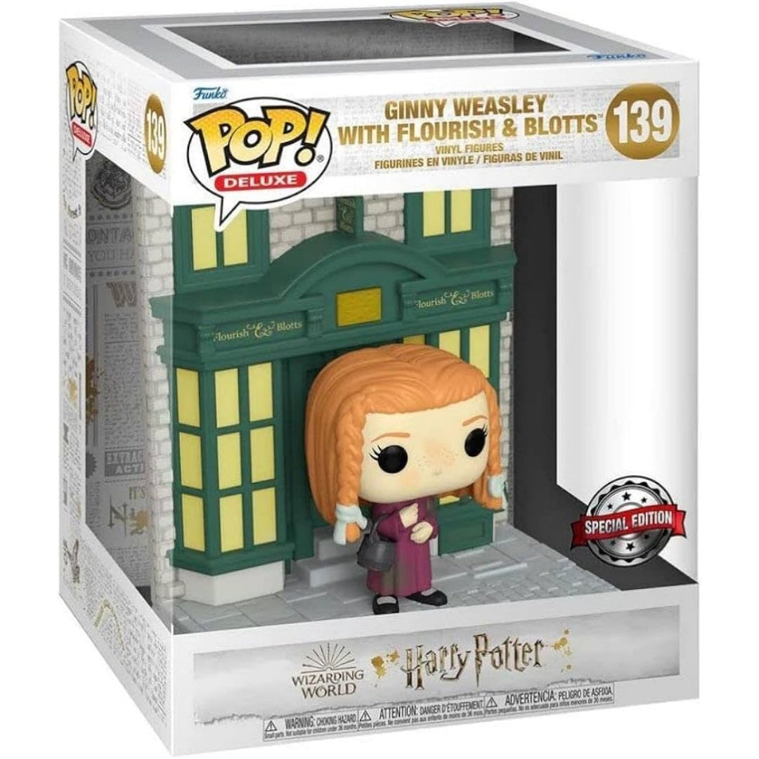 Funko Pop! Deluxe Harry Potter - Ginny F&B Diagon Alley Vinyl Figure, image 2
