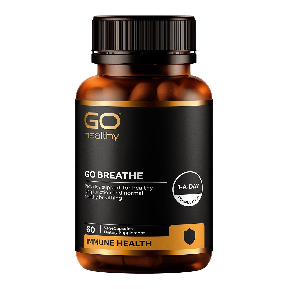 GO Healthy Go Breathe Clear 60 VegeCapsules