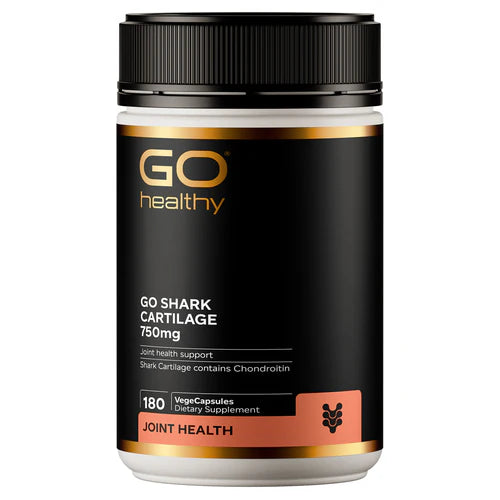 GO Healthy Go Shark Cartilage 750mg 180 Vege Capsules