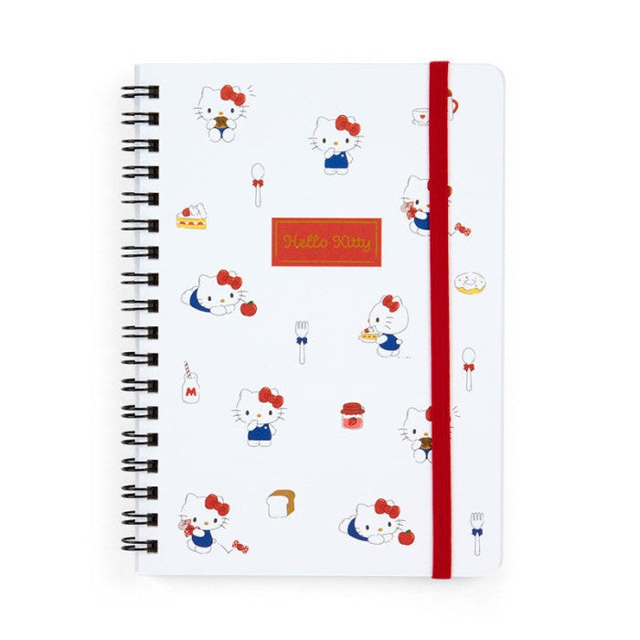 Sanrio Hello Kitty Elastic Closure Lined B6 Notebook