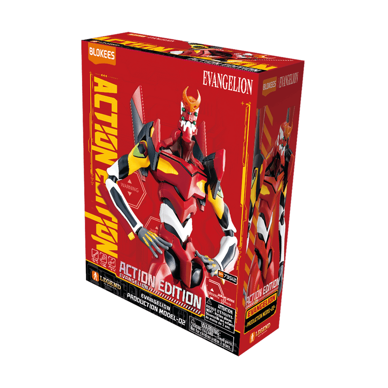 Blokees Evangelion - Evangelion Production Model-02 Model Kit