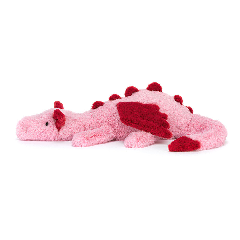 Jellycat Heart Dragon 12cm x 14cm x 50cm, image 4