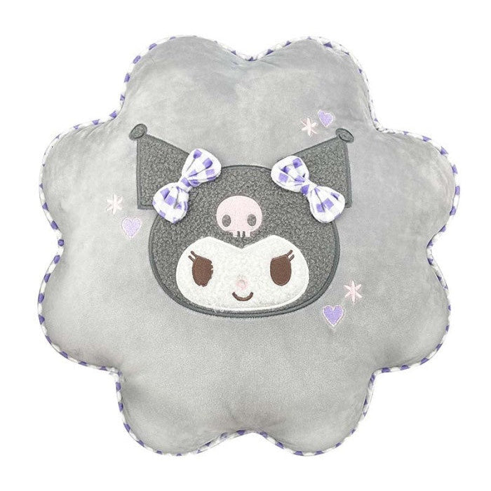 Sanrio Kuromi Flower Shaped Cushion