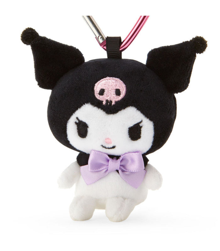 Sanrio Kuromi Keychain With Mascot Plush - Mini